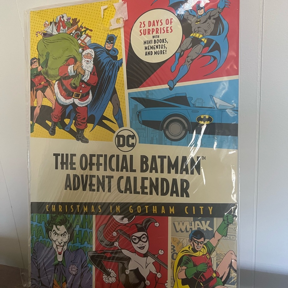 DC Batman Advent Calendar with Comic Art